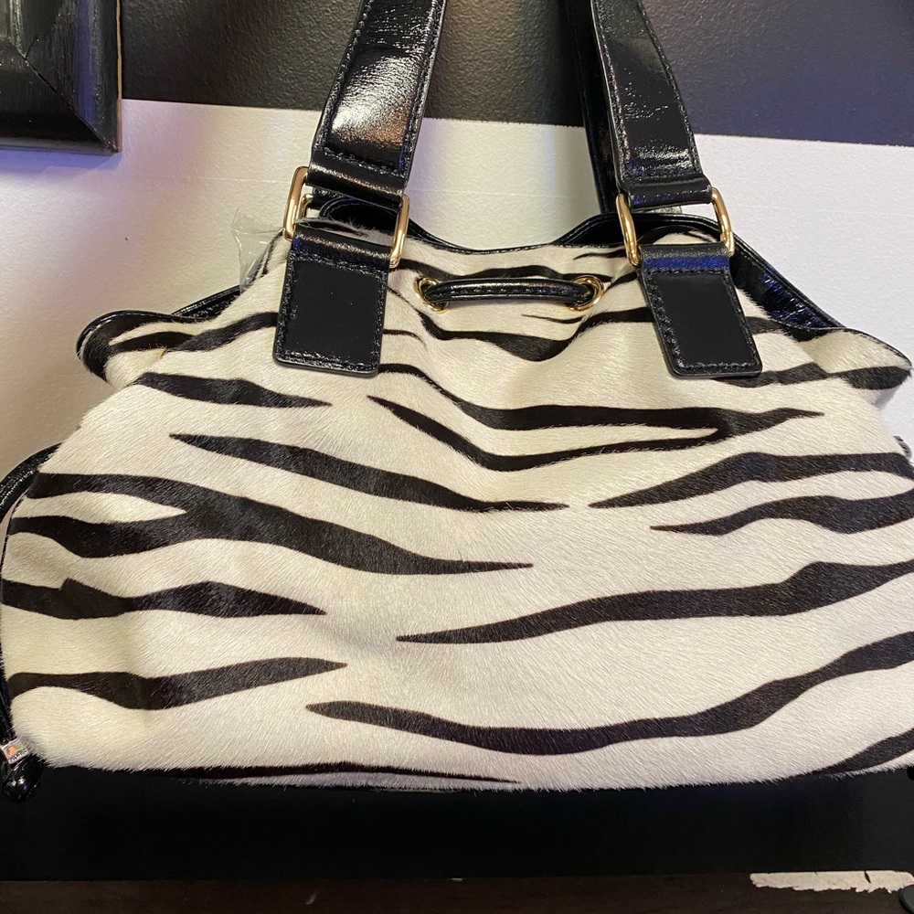 Michael Kors Zebra Print Satchel - image 3